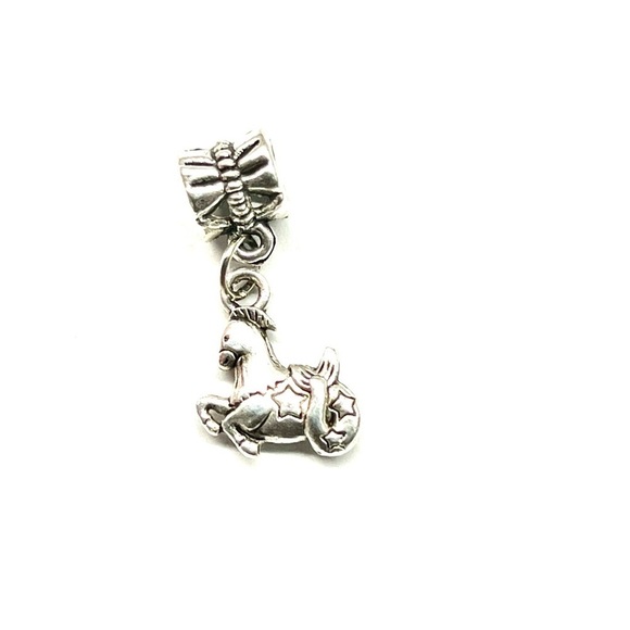 Capricorn Sea Horse Astrology Zodiac European Charm - Picture 1 of 1